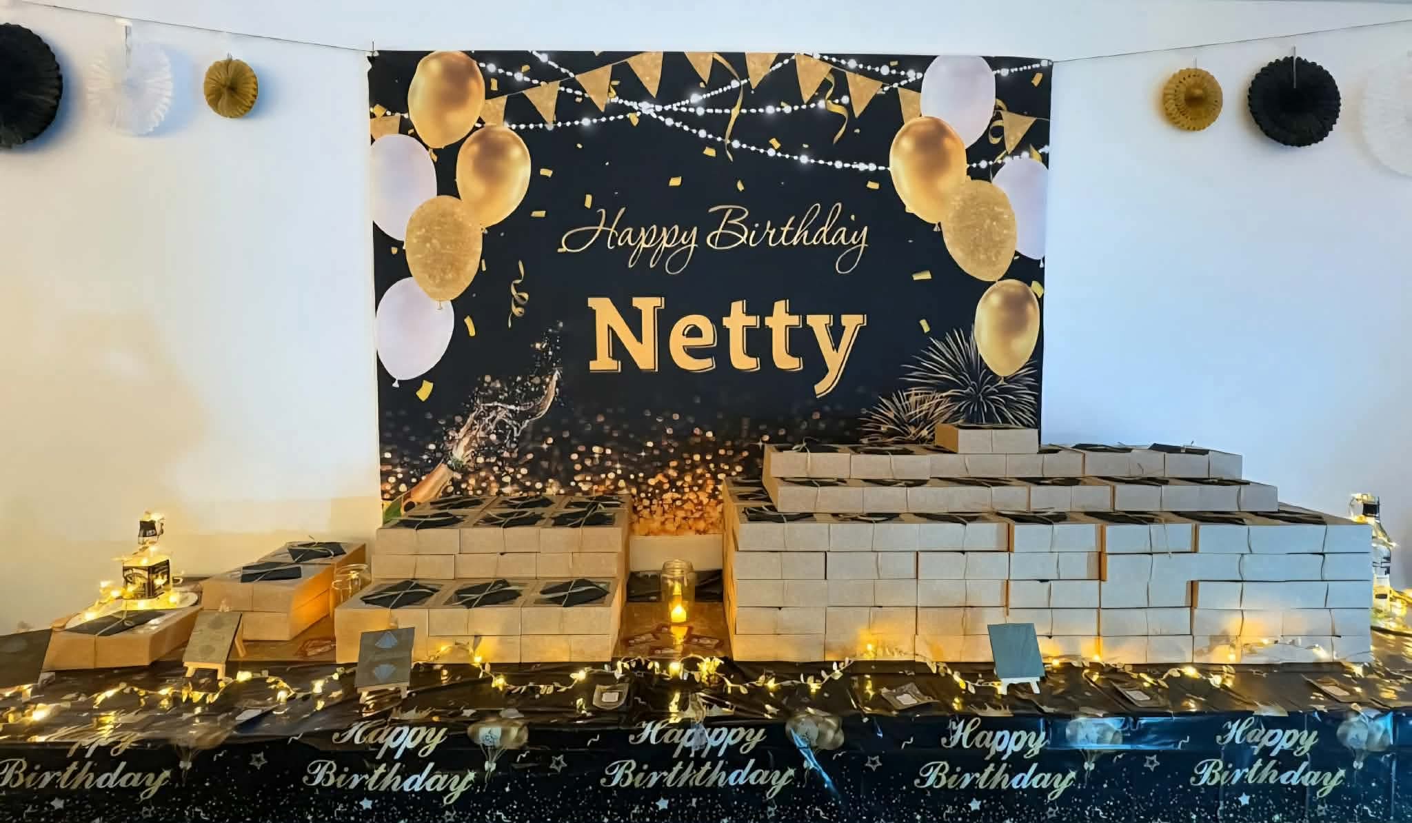 Birthday Bash picnic boxes