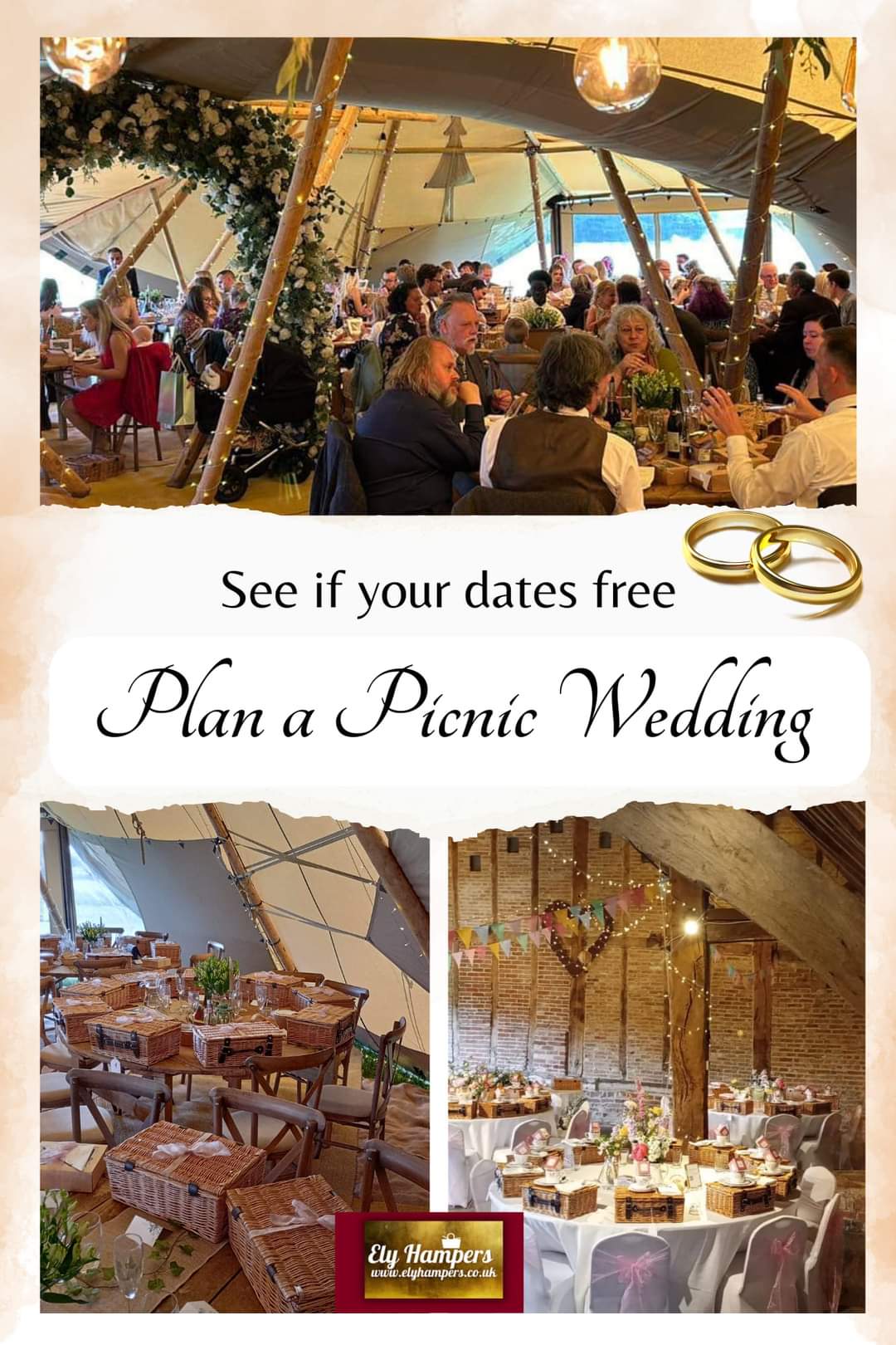 Plan a picnic wedding 