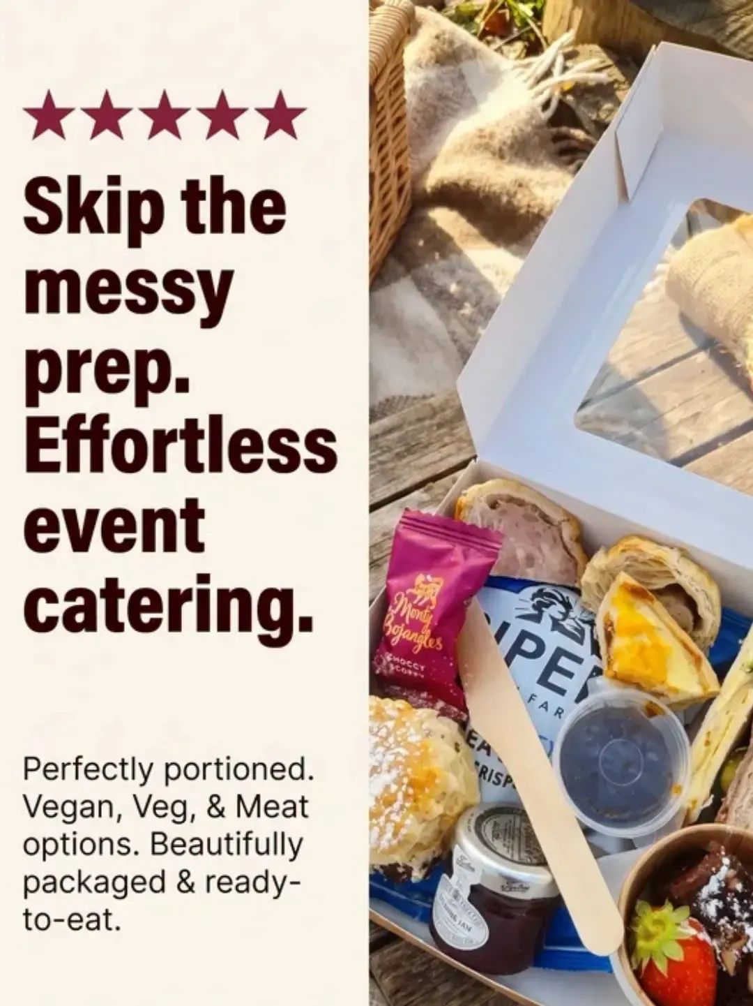 Skip the mess