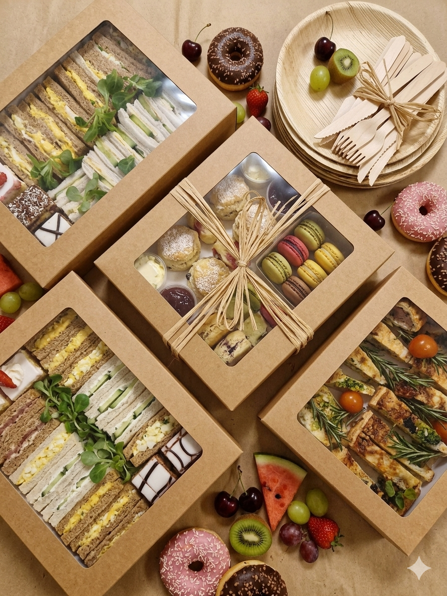 Sandwich and Cake Sharing Hamper