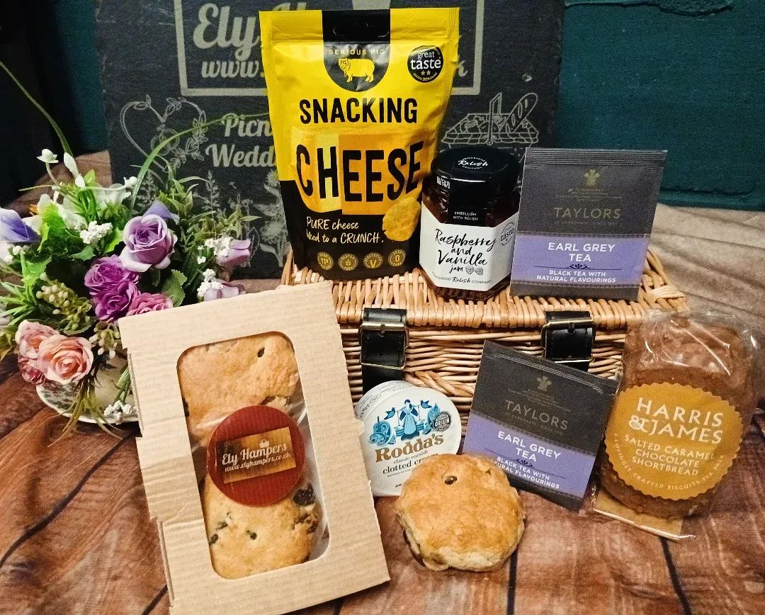 2025 Ely Hampers Wicker Afternoon Tea 